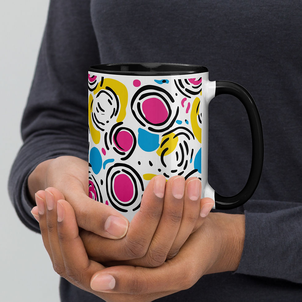 Thumbnail: Color Pop Vibes - Mug with Color Inside