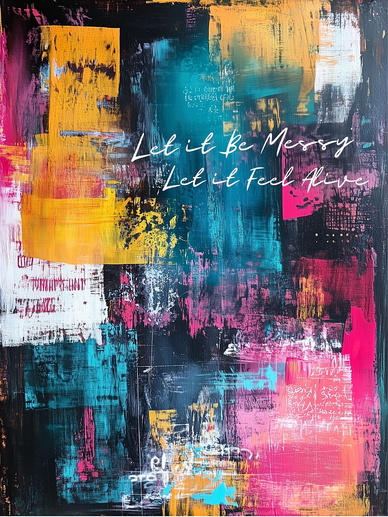 Let it Be Messy - Limited Edition Fine Art Print