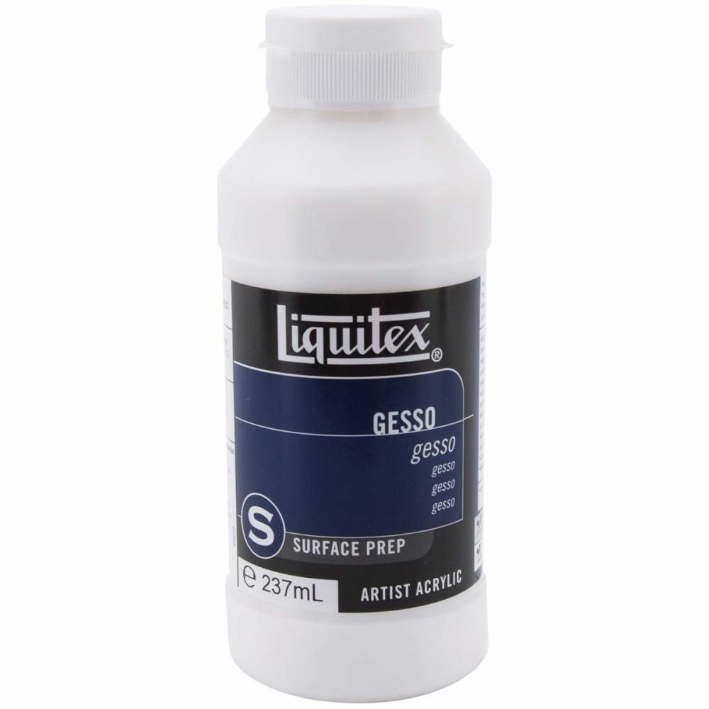 White Gesso 8 fl oz- Liquitex