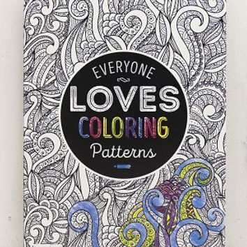 Adult coloring book Everyone Loves Coloring Patterns