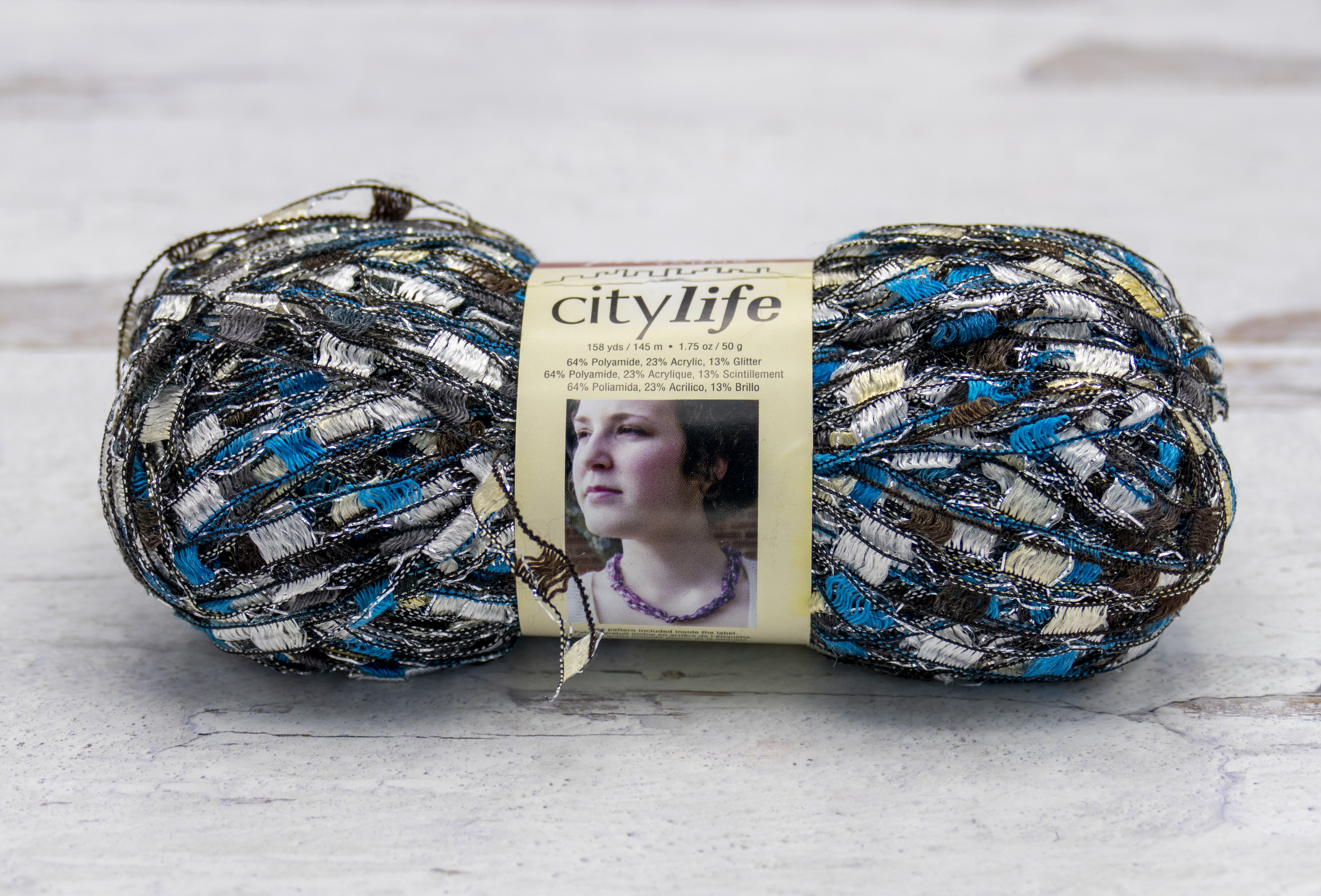 City Life Yarn 140 Yards-City Rain