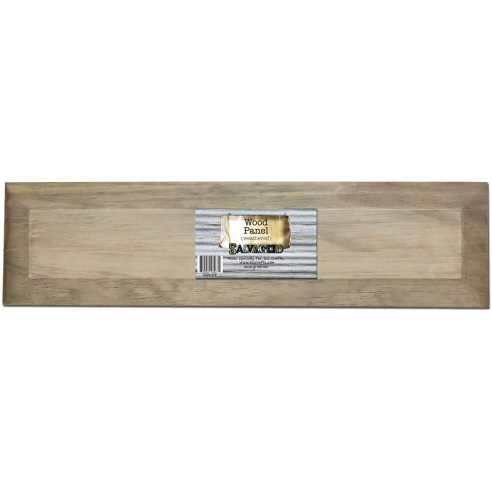 Weathered Wood Panel 24" x 6"