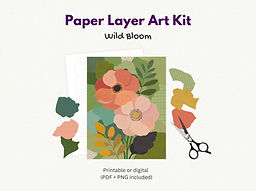 Paper Layer Art Kit Wild Bloom - Product Images.jpg