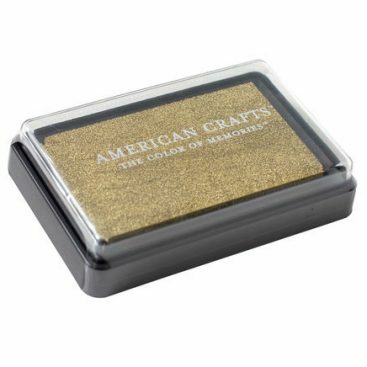 AC DIY3 Stamp Ink Pad - Gold