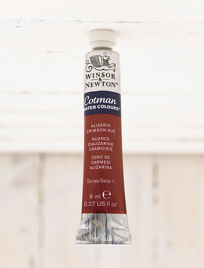 Winsor & Newton Watercolor - 8 ml Tube - Alizarin Crimson Hue