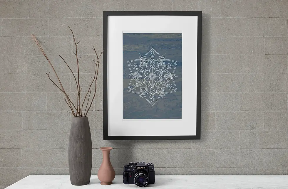 Thumbnail: 5 Mandala Clip Art & Coloring page Bundle - Digital download