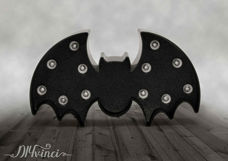 MARQUEE SHAPES - HS - HALLOWEEN - PLASTIC - BAT