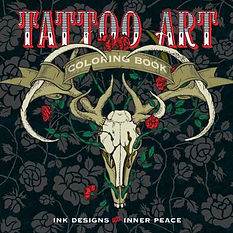 Tattoo Art Coloring Book