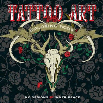 Tattoo Art Coloring Book