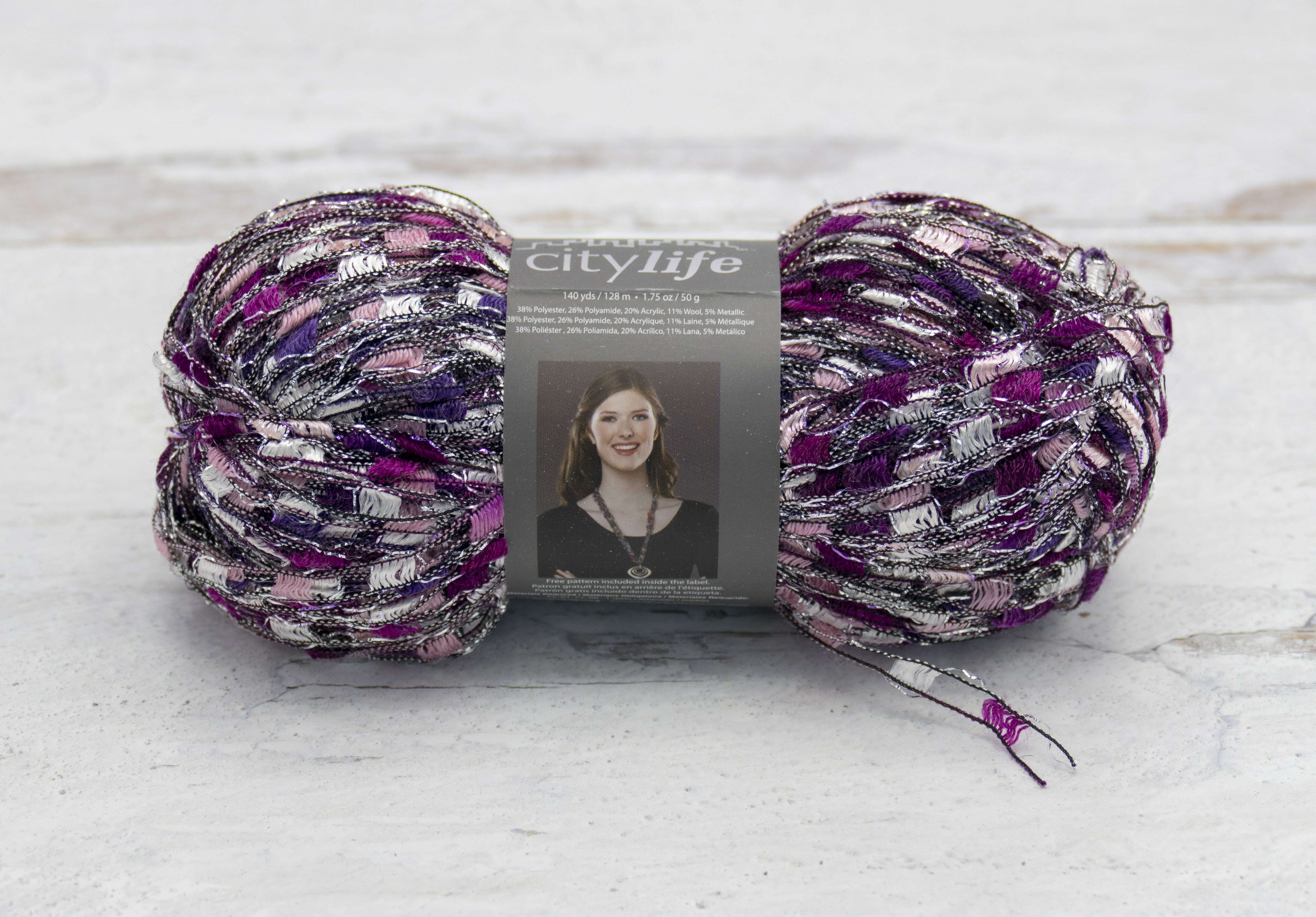 City Life Yarn 140 Yards- Orchid Mystery