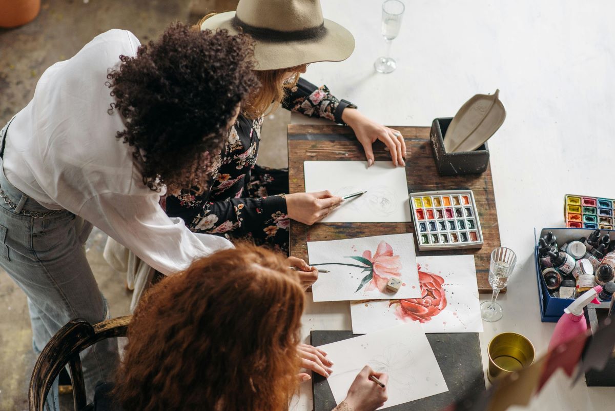 Art Prompts to Help You Connect with a New Community