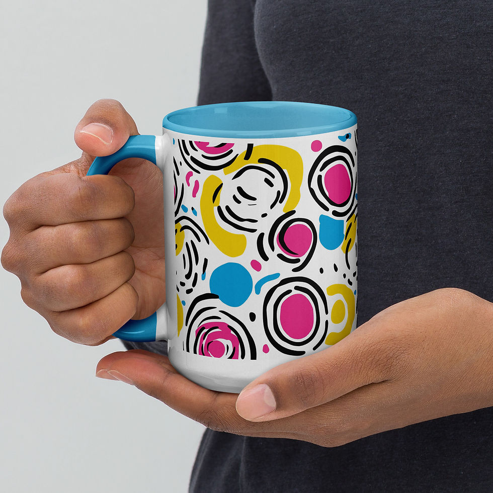 Thumbnail: Color Pop Vibes - Mug with Color Inside