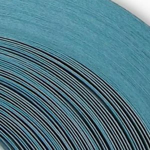 Acid Free Sky Blue Quilling Strips 1/4" 50 Pieces