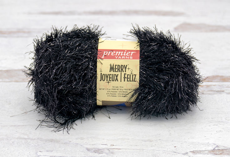 Premier Merry Yarn- Black Ice 76.5 yards