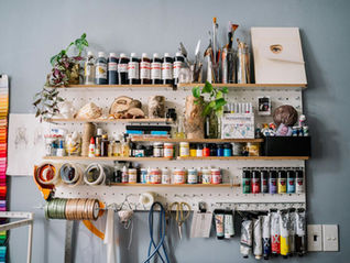 Building a DIY Crafting Station in a Small Space