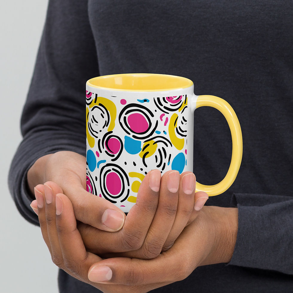Thumbnail: Color Pop Vibes - Mug with Color Inside