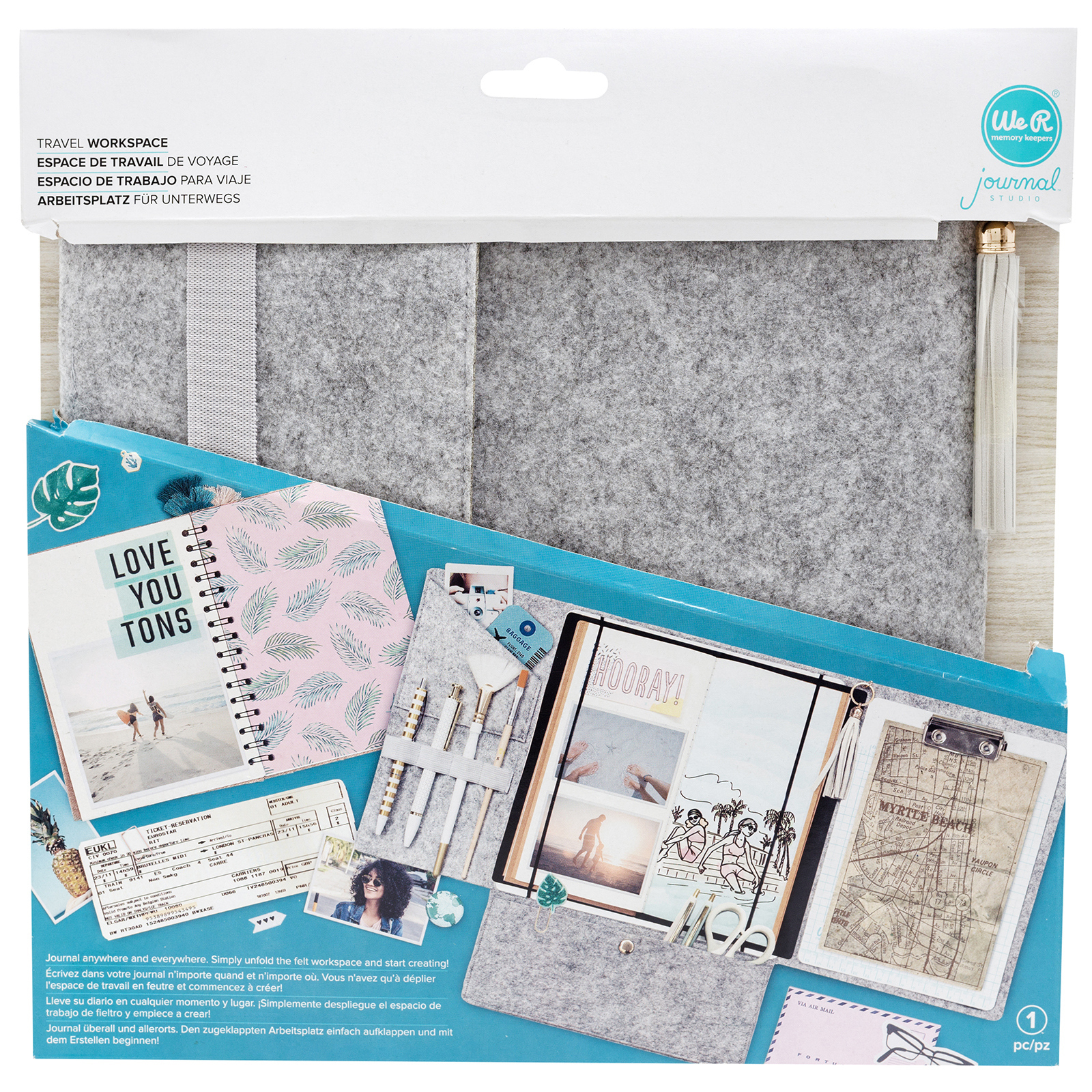 Travel Workspace- Journal Studio- Felt