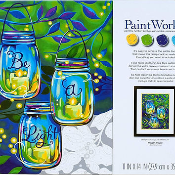 Paint By Number Kit- Be A Light 11 x 14