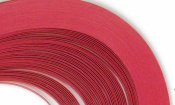 Craft Harbor Magenta Quilling Strips 1/8" 50 Pieces