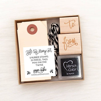 Gift Tag Stamp Set