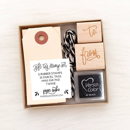 Gift Tag Stamp Set