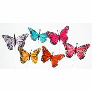 Butterflies 4.5 inch (12 pack) Assorted Colors