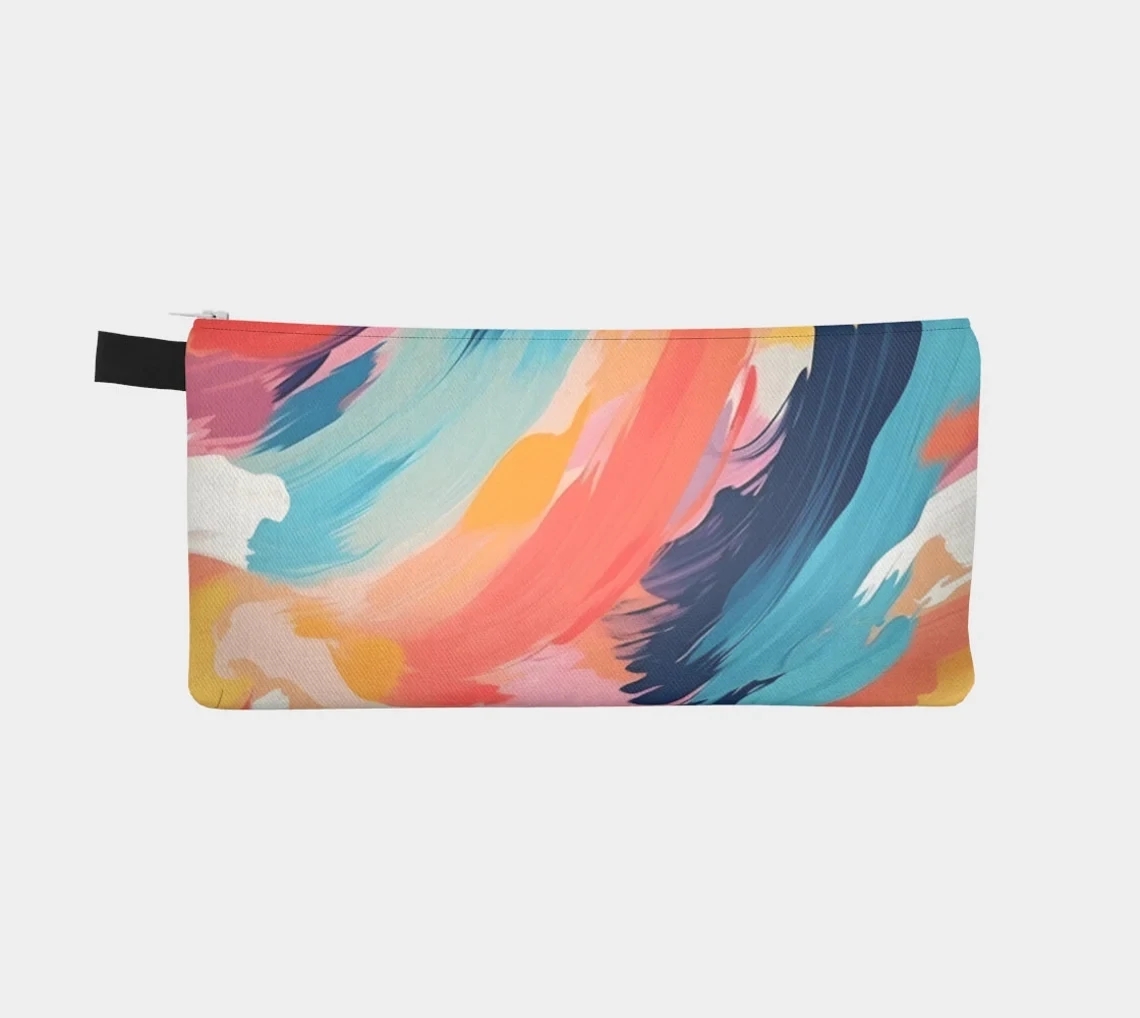 Painter's Palette Pencil Zip Case
