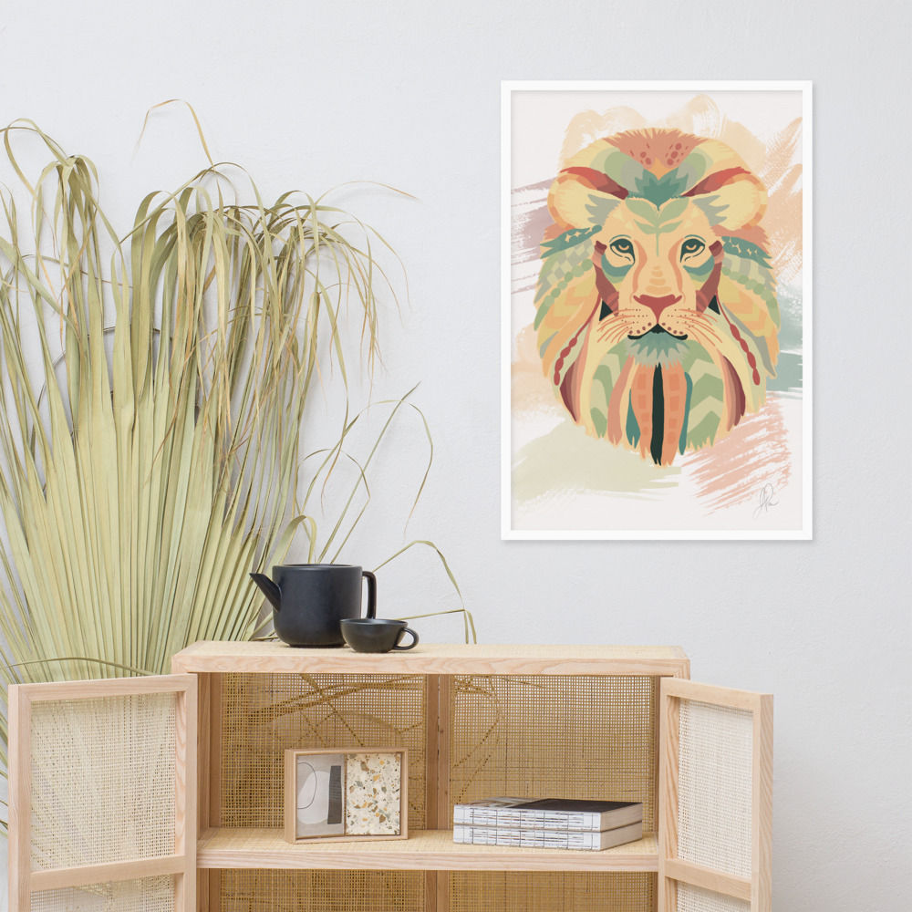 Valor - Framed Art Print by Jennifer Parr