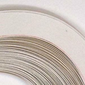 Craft Harbor Bright White Quilling Strips 1/8" 50 Pieces
