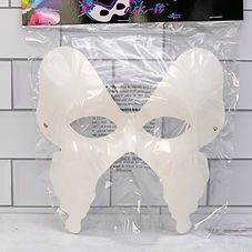 White Paper Butterfly Mask