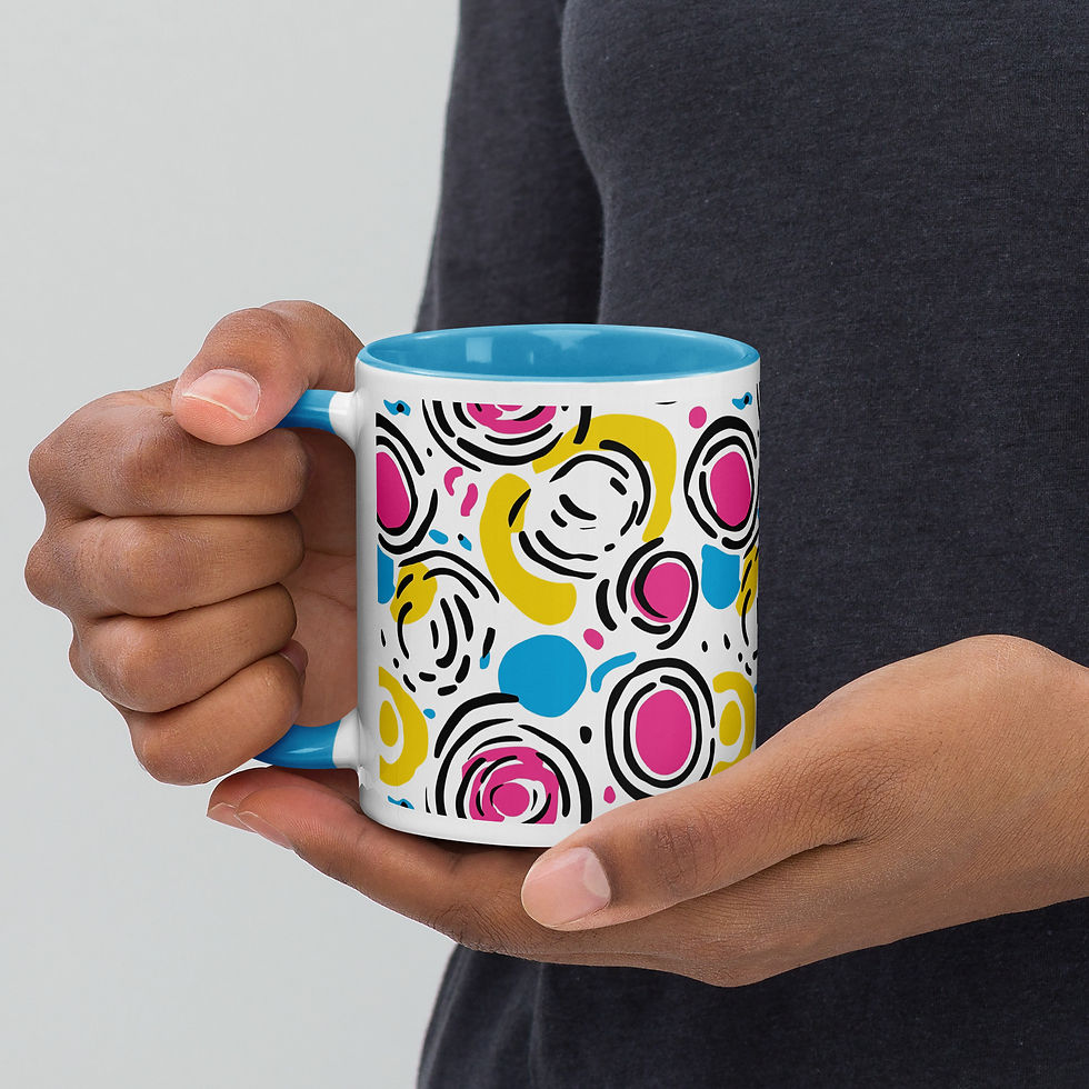 Thumbnail: Color Pop Vibes - Mug with Color Inside