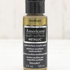 Americana Multi Surface Paint - Metallic Champagne - 2 Ounces