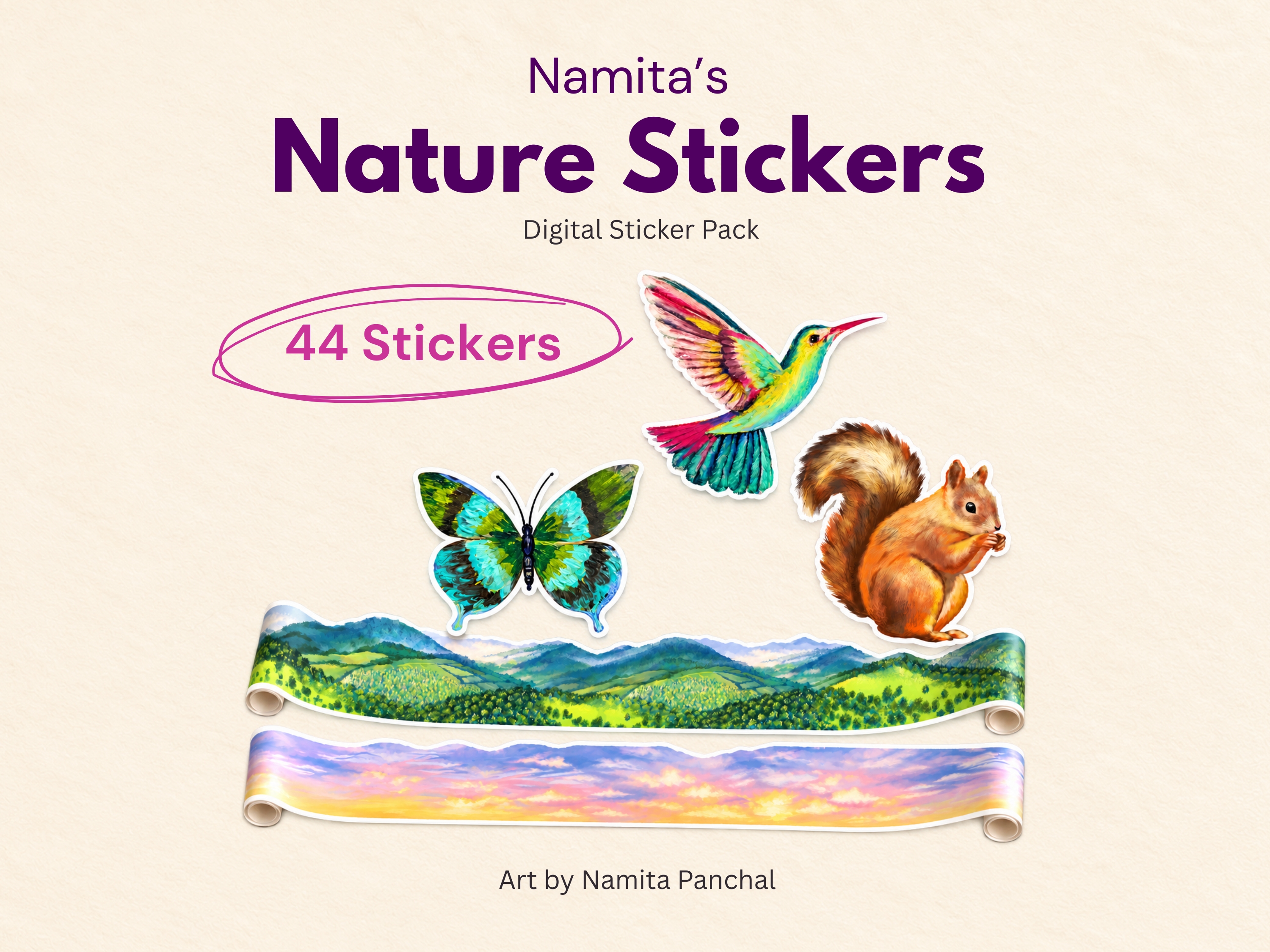 Namita’s Nature Stickers