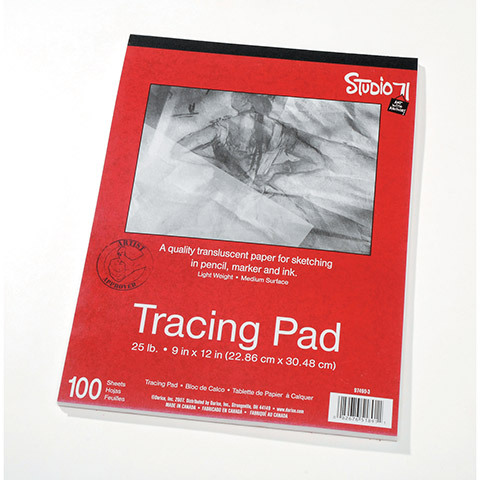 Tracing Paper Pad 9" x 12" 100 sheets