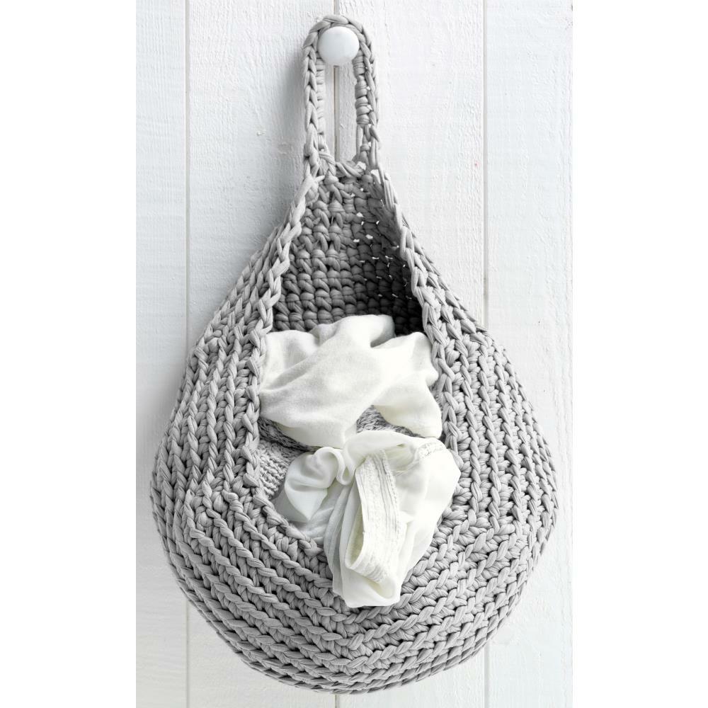 Hoooked Zpagetti Yarn Kit Storage Bag- Gray