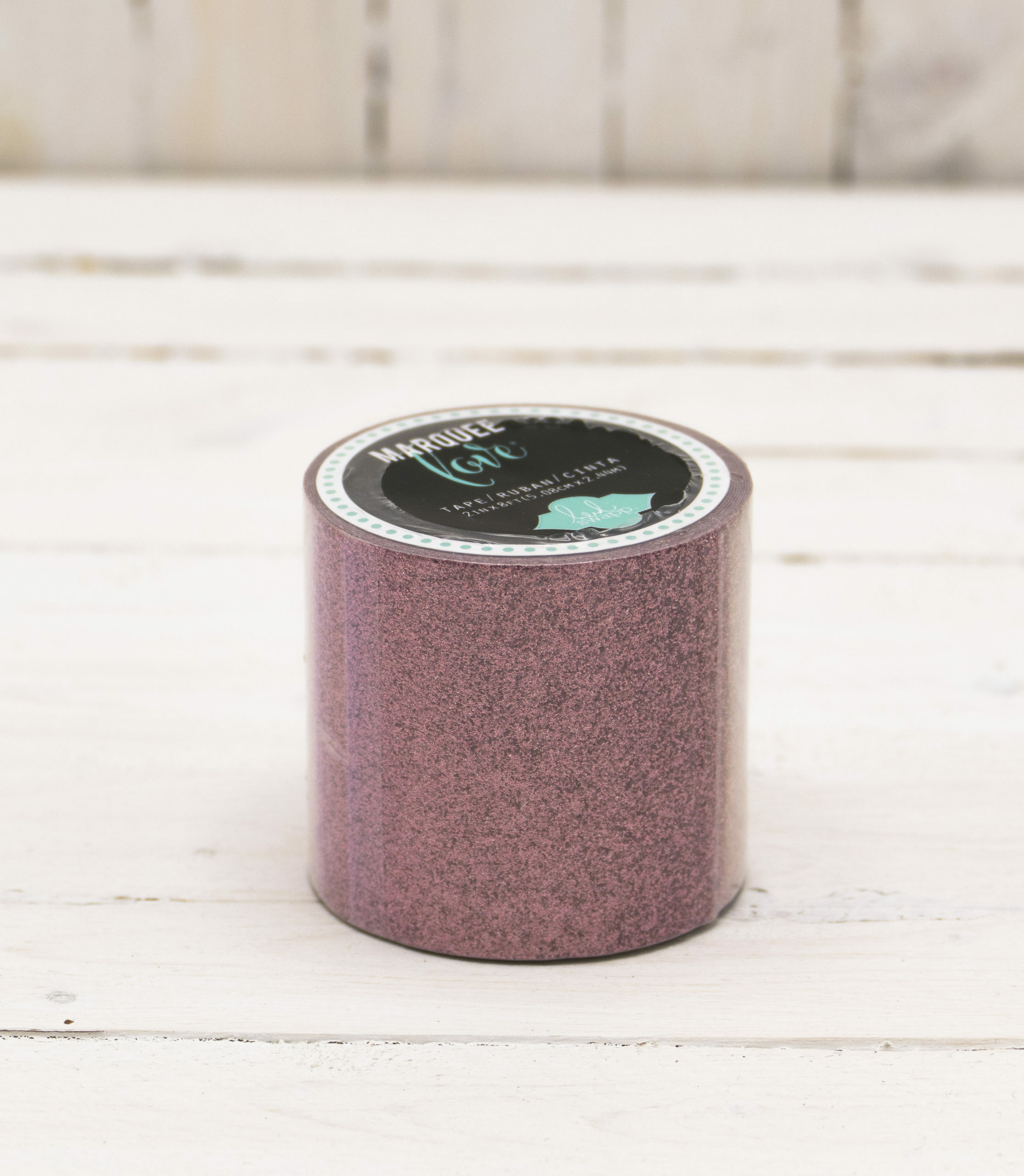 MARQUEE LOVE - GLITTER TAPE - 2" - PALE PINK - 8 FEET