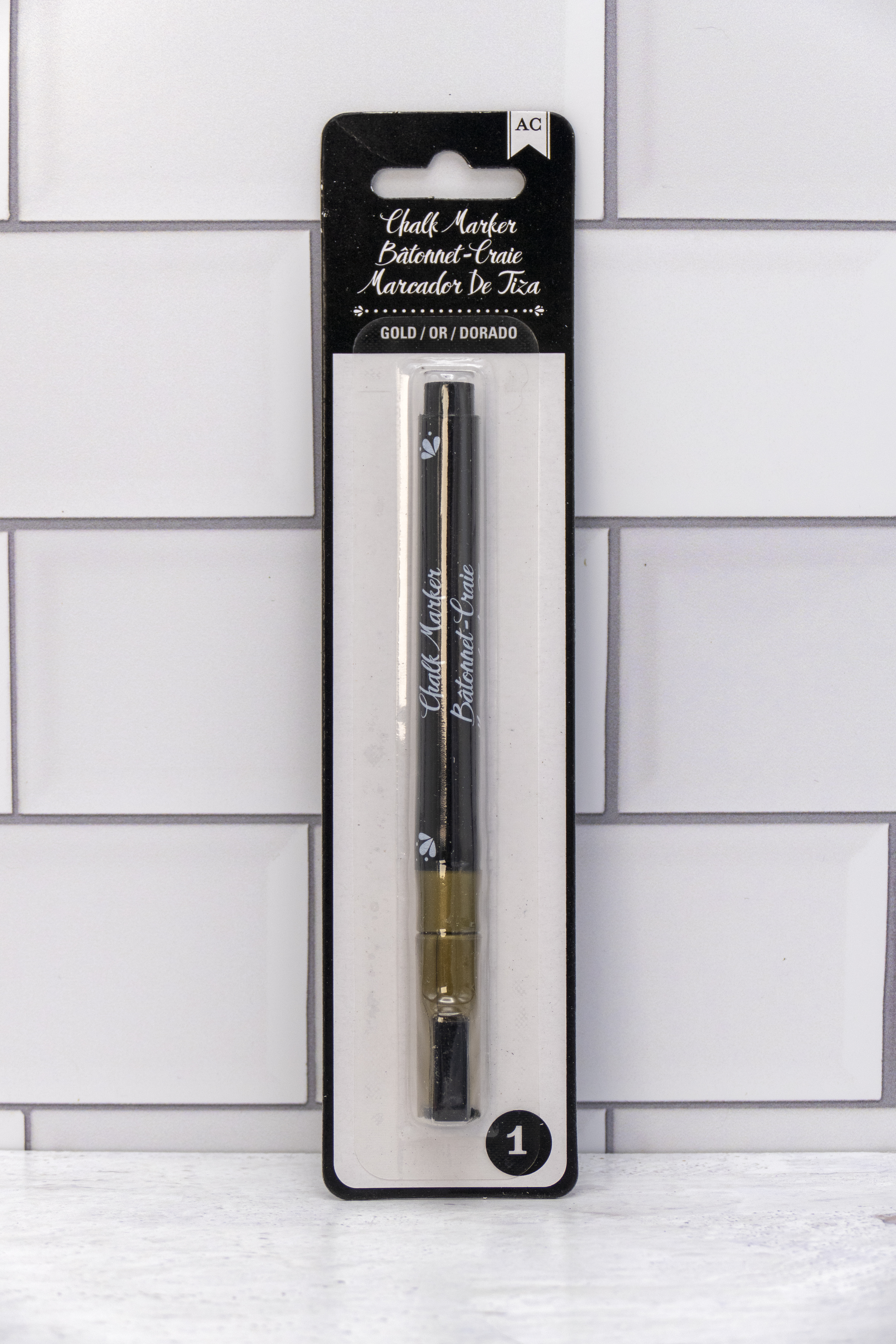 AC Chalk Marker Gold