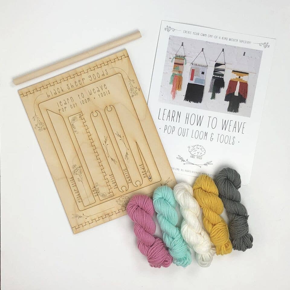 DIY Tapestry Weaving Kit- Unicorn