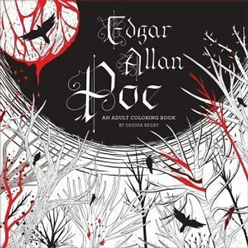 Edgar Allan Poe Adult Coloring Book