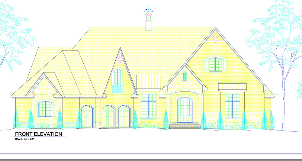 Custom house plans in Muscle Shoals, AL