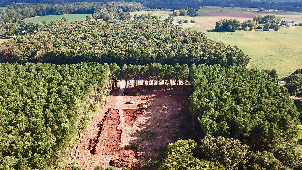 Breaking ground on a custom home in St. Florian, AL