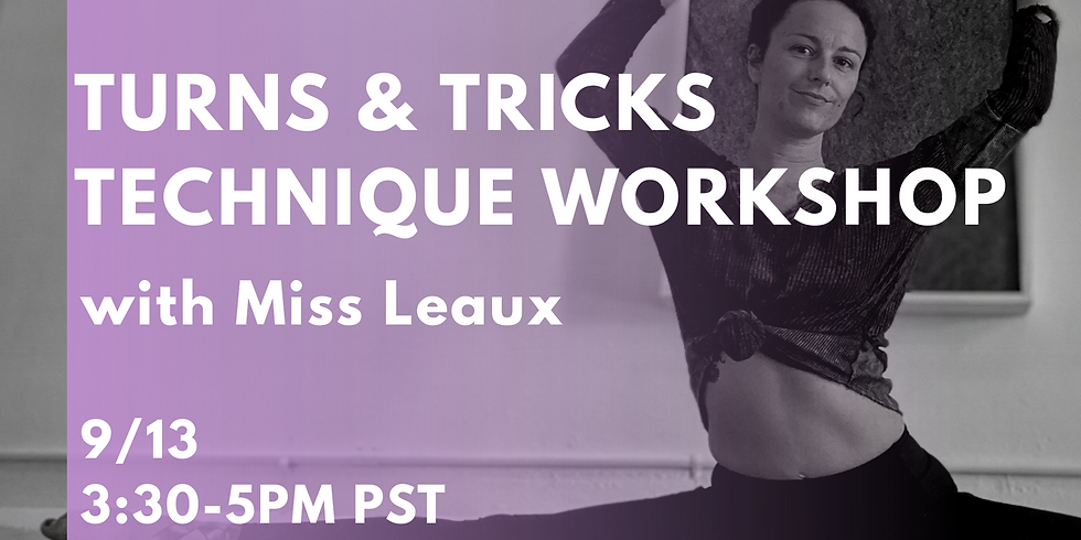 Turns & Tricks Technique Workshop (1)