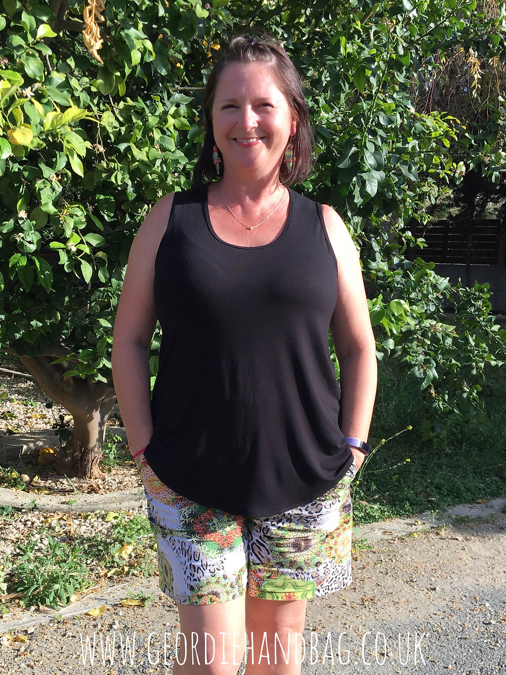Curved Hem Tank Ellie and Mac