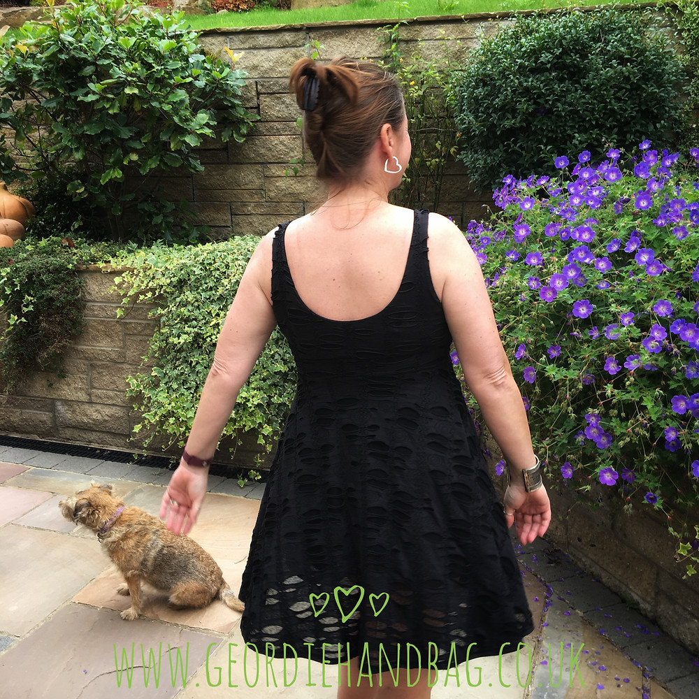 Summer Dress made with 25K Bralette and Lounge Gown Skirt.