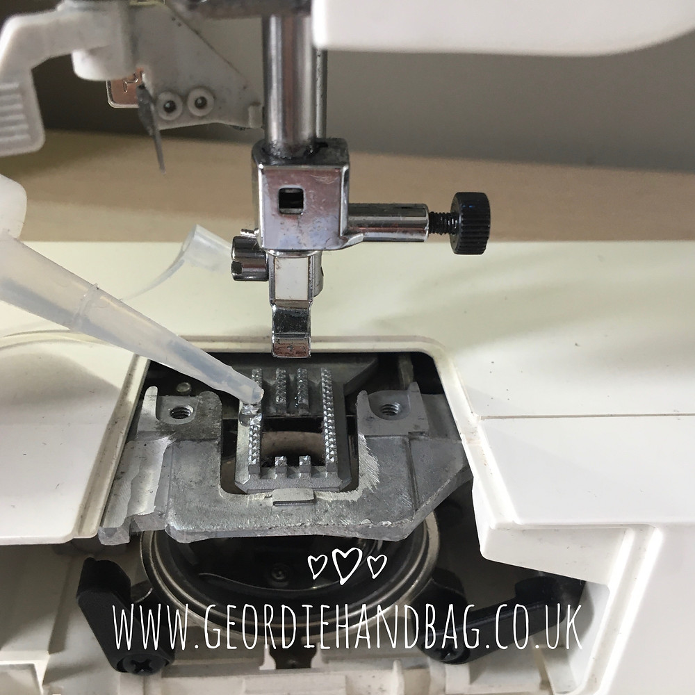 Make sure to use Oil specifically for sewing machines