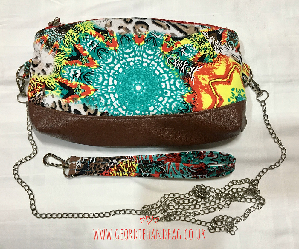 Clematis Wristlet Blue Calla