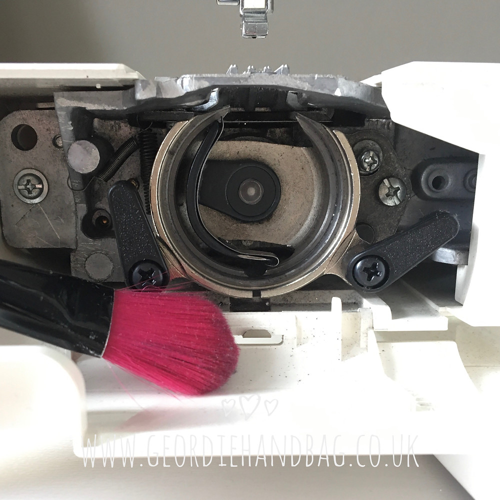 A Makeup Brush is a Great Tool for Removing Lint