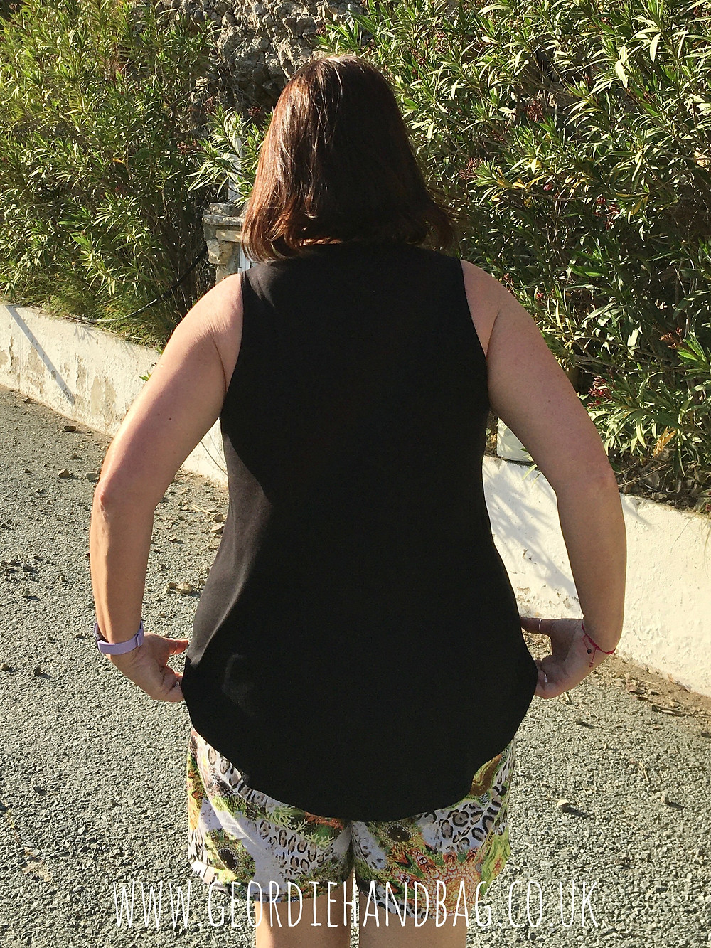Curved Hem Tank Ellie and Mac