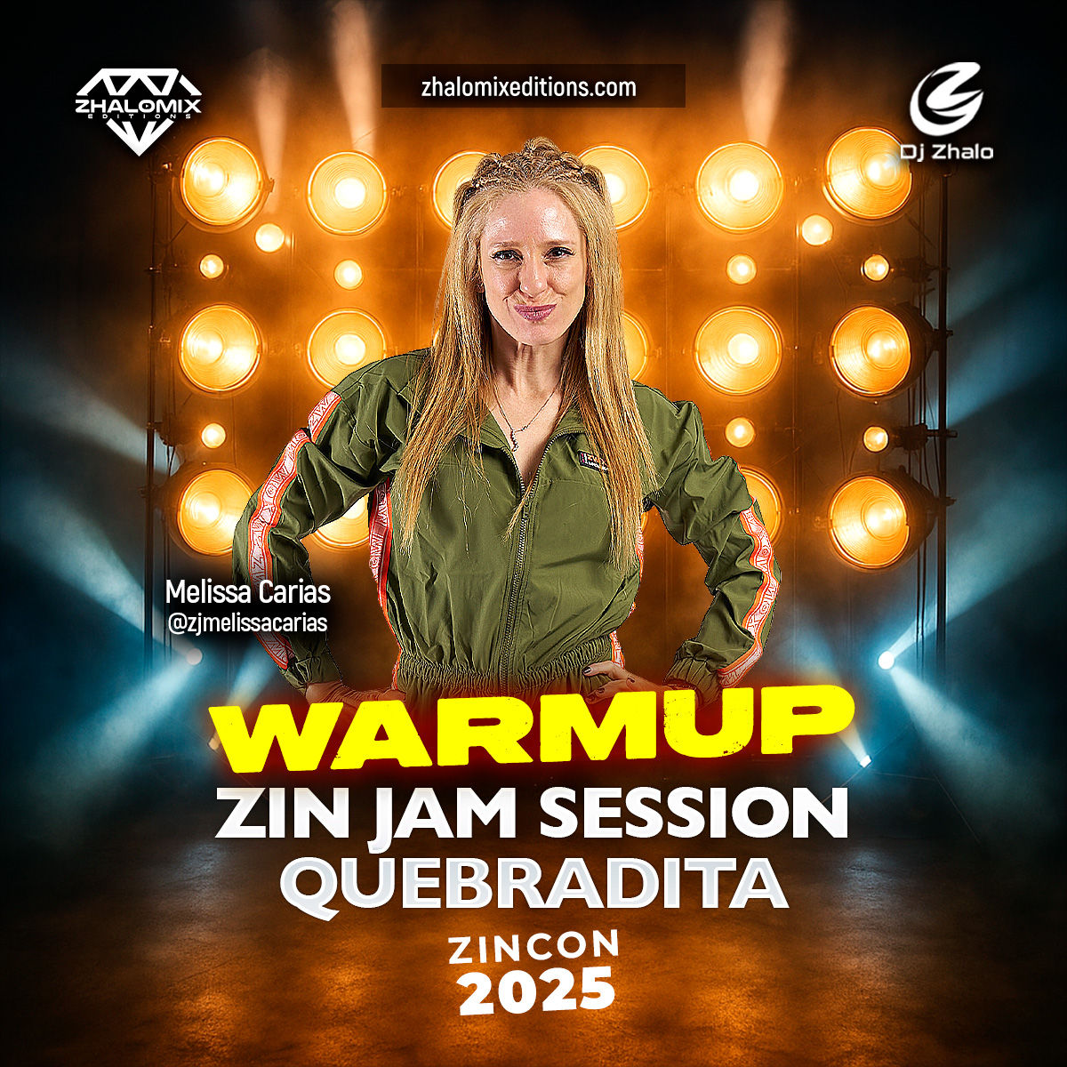 Zin Jam Session Quebradita 2025 Warmup - Melissa Carias