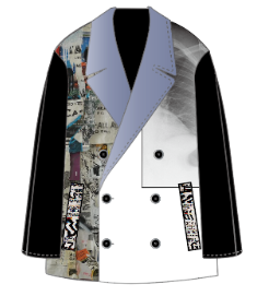 News Pattern Suit